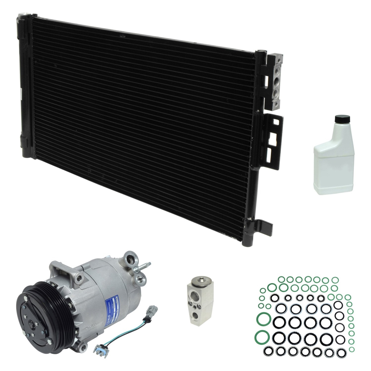 KT5181A Air Conditioners Compressor & Component Kit for 2010 Chevrolet Cobalt