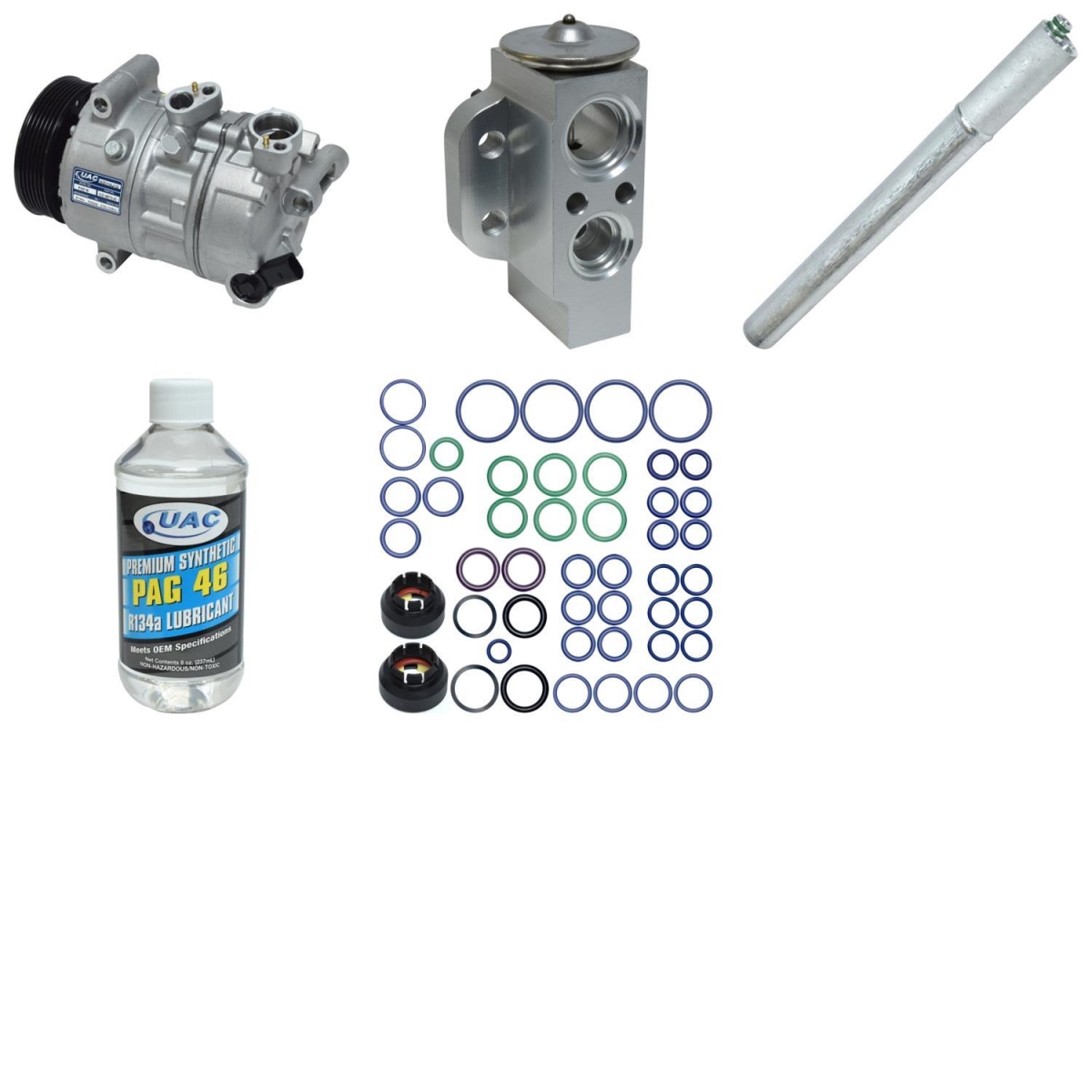 KT5184 Compressor & Component Kit for 2012-2013 Audi A3 Quattro