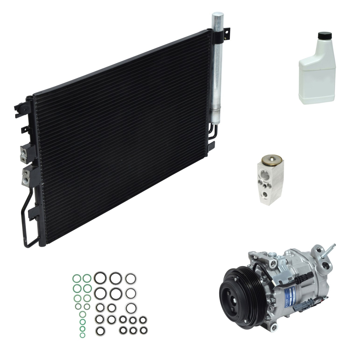 KT5186A Air Conditioners Compressor & Component Kit for 2013-2014 Chevrolet Equinox