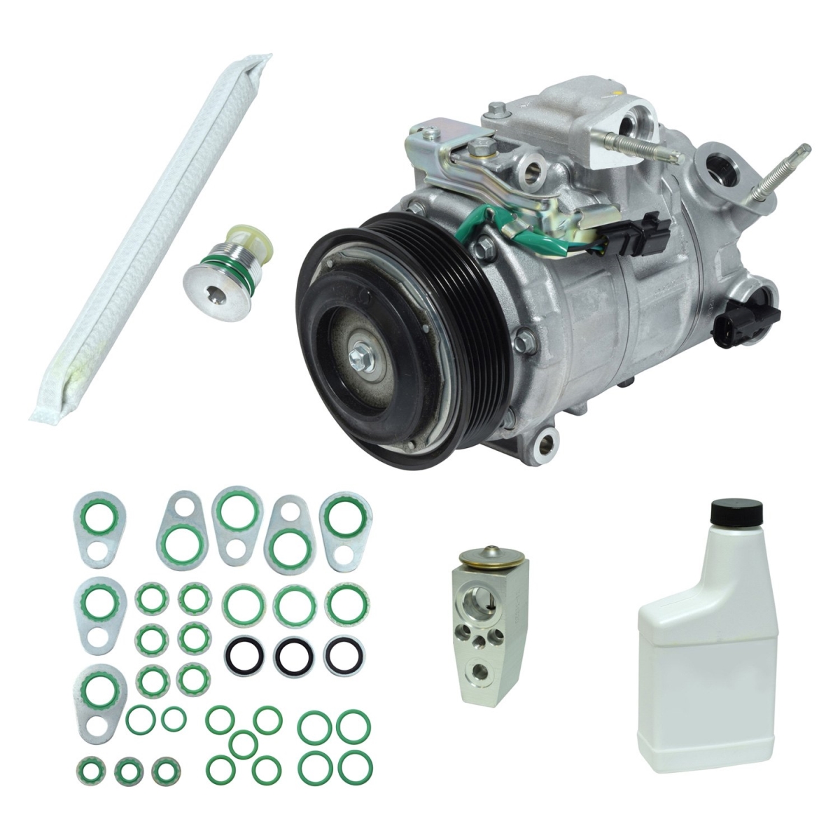 KT5191 Air Conditioners Compressor & Component Kit for 2013 Ford Flex
