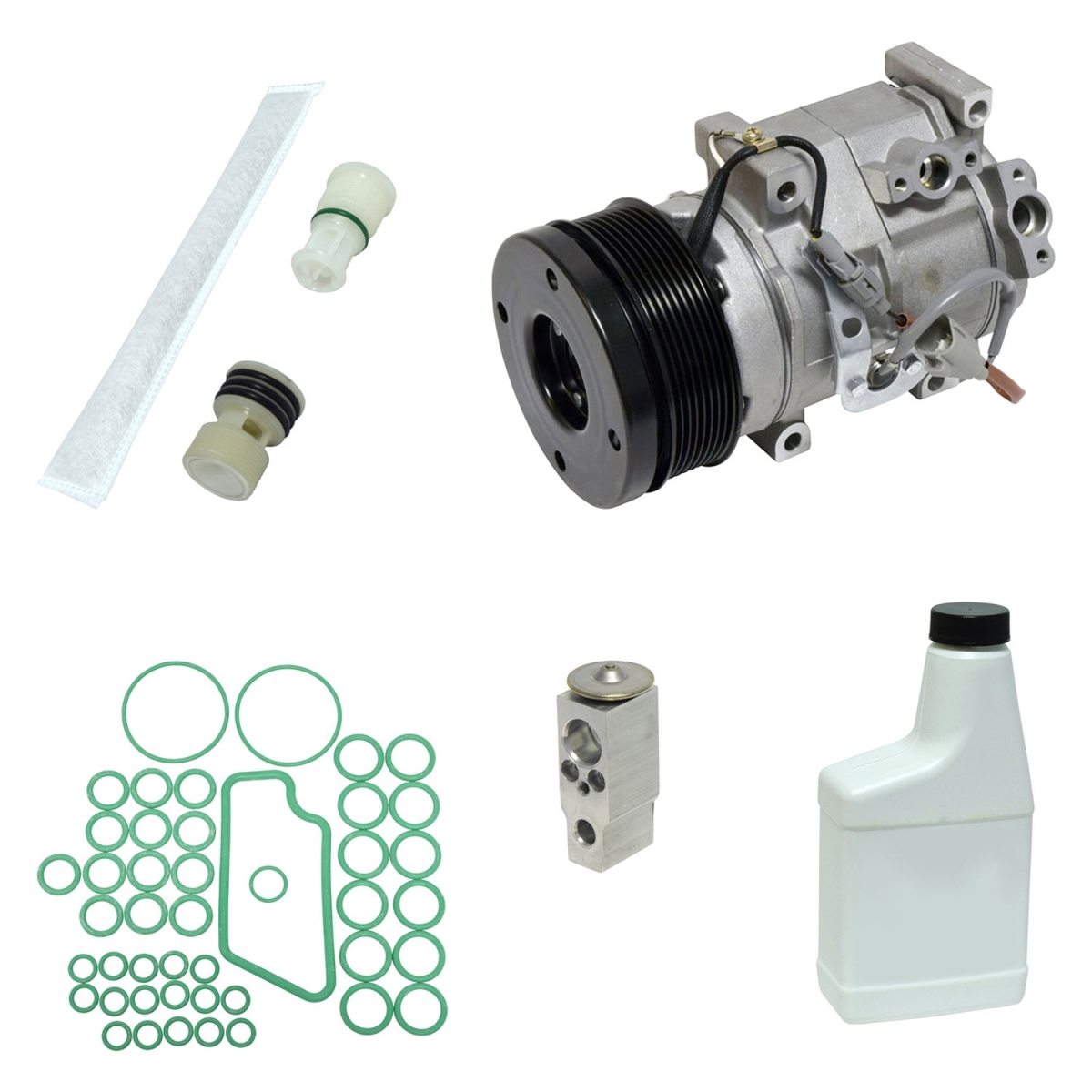 KT5199 Air Conditioners Compressor & Component Kit for 2008-2011 Lexus LX570