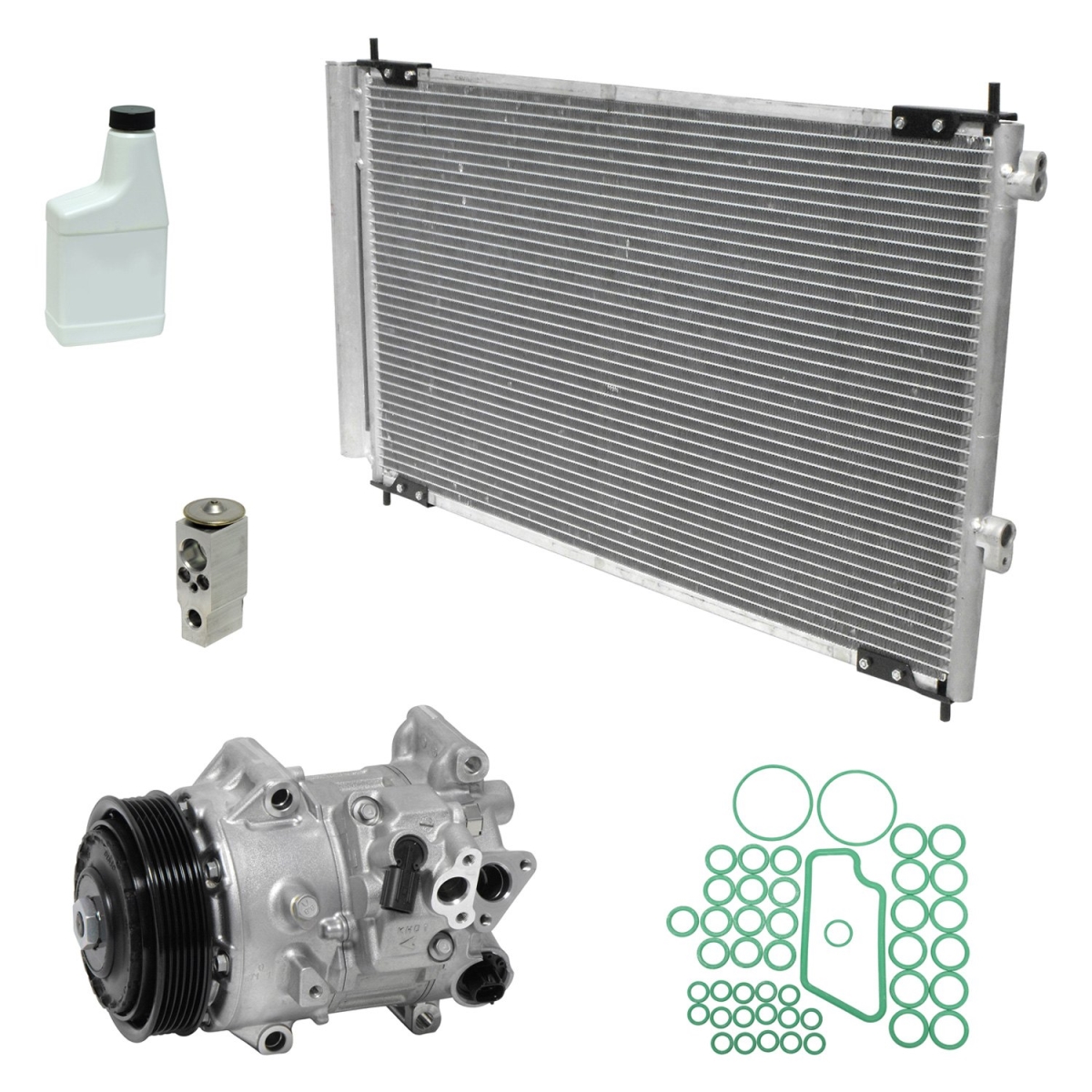 KT4686B Air Conditioners Compressor & Component Kit for 2009 Toyota RAV4