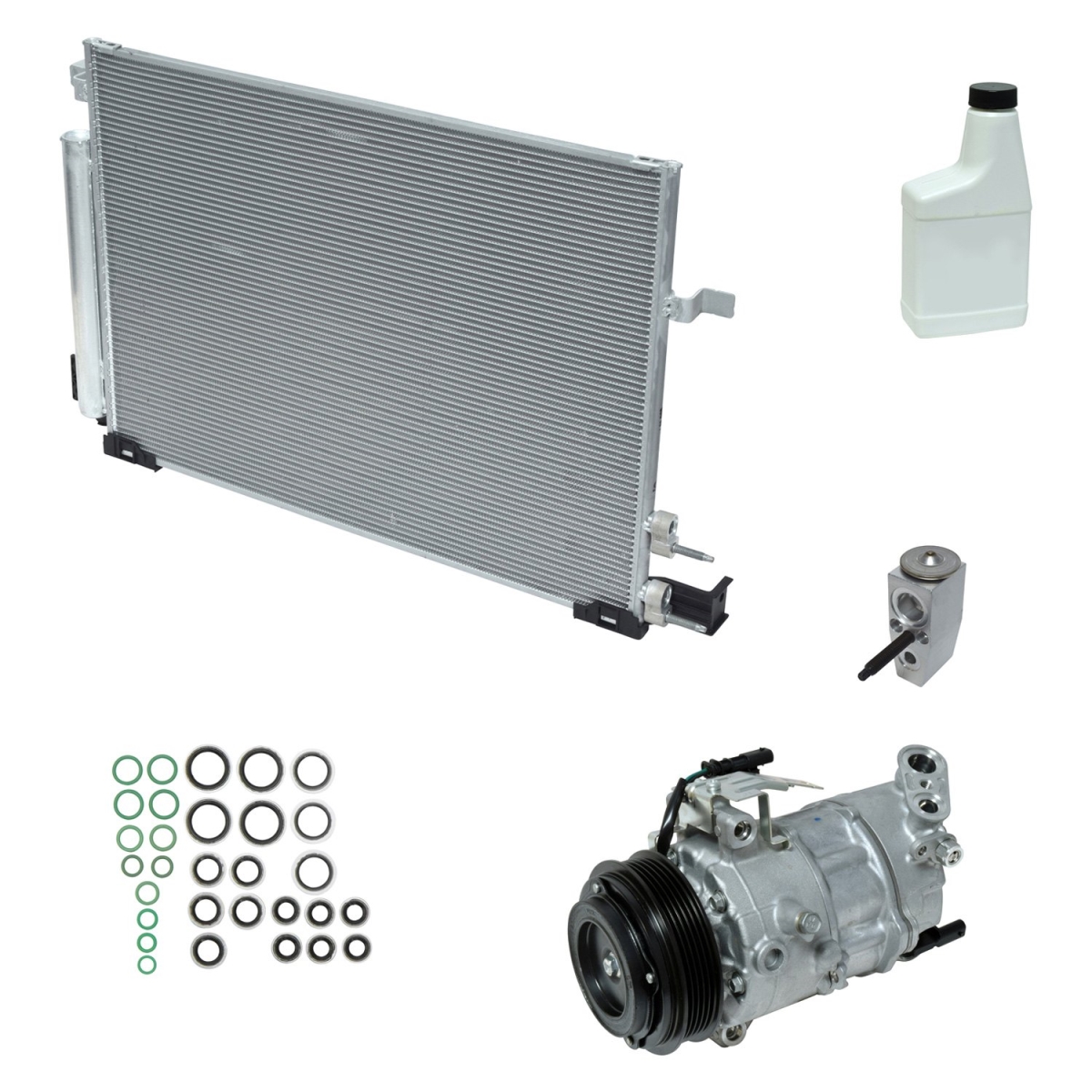 KT5202A Air Conditioners Compressor & Component Kit for 2016 Cadillac ATS