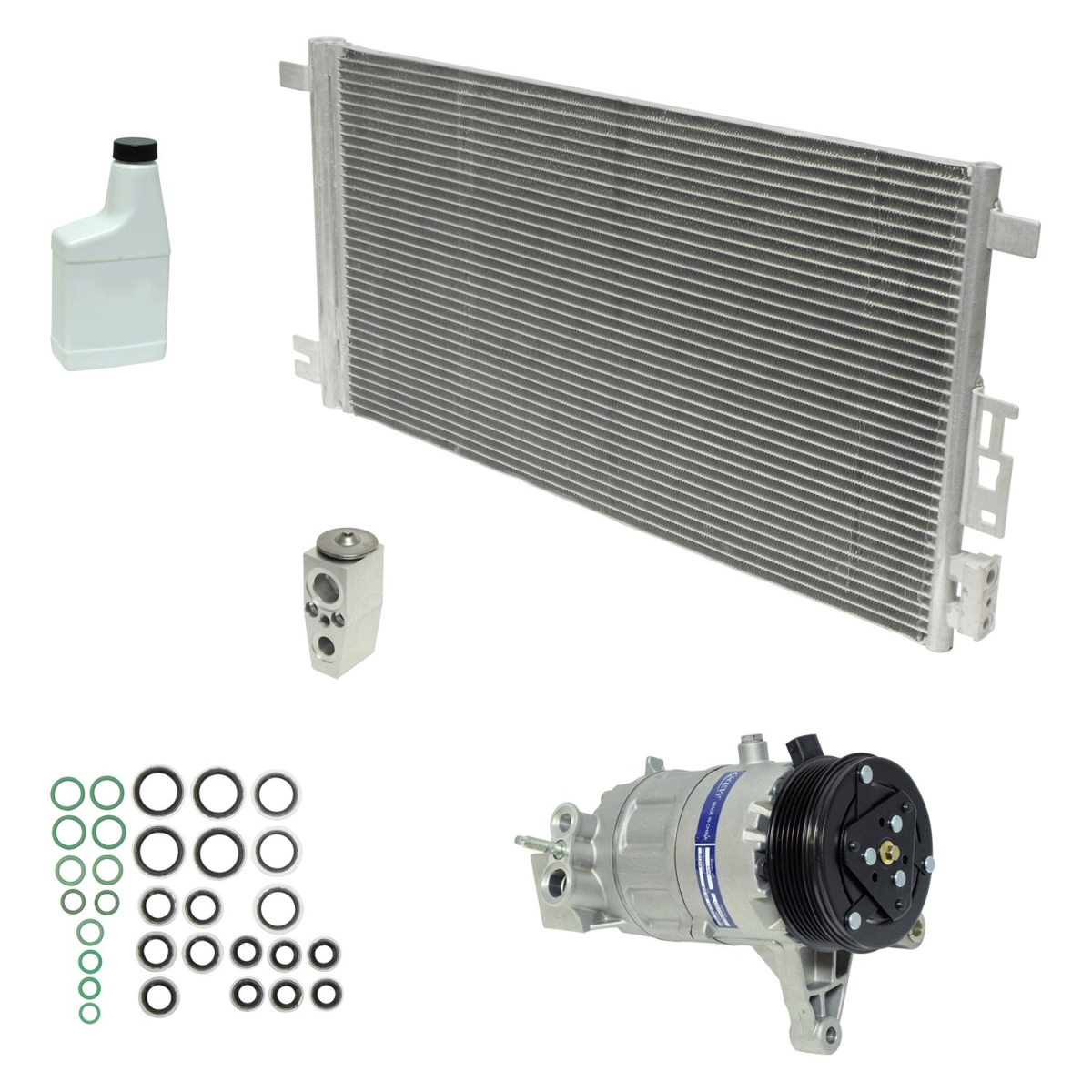 KT5205A Air Conditioners Compressor & Component Kit for 2008 Chevrolet Malibu