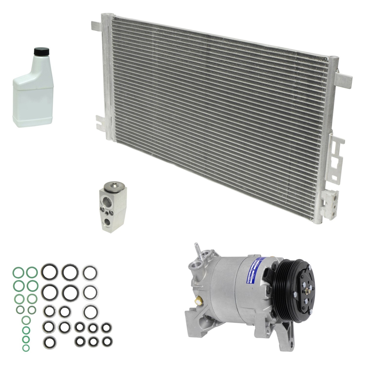 KT5206A Air Conditioners Compressor & Component Kit for 2008 Chevrolet Malibu