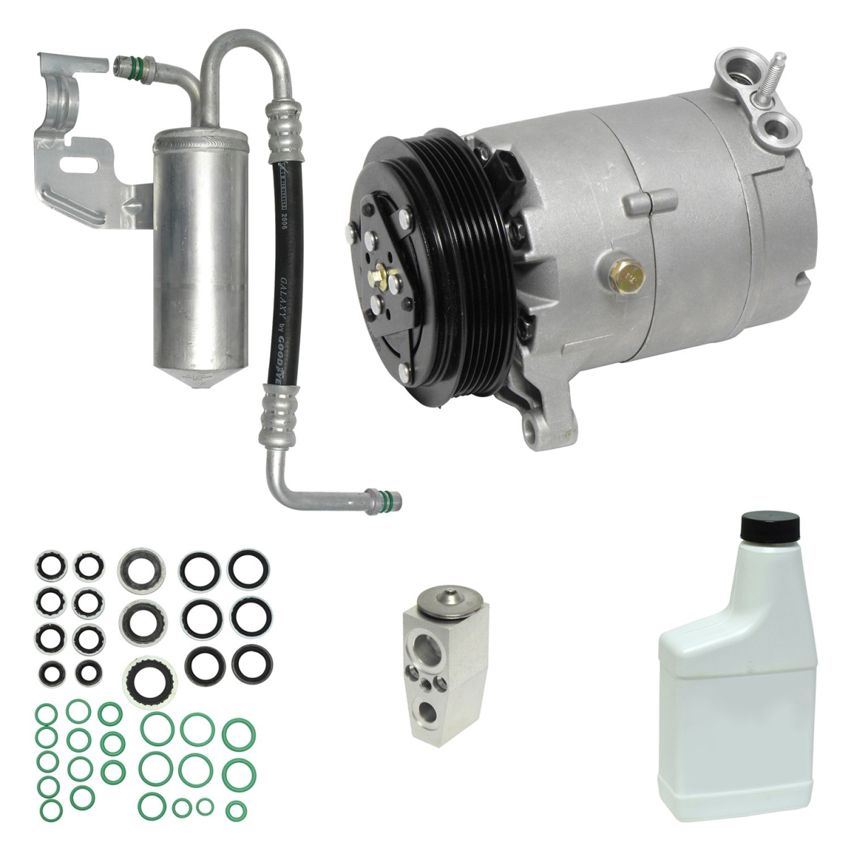 KT5208 Air Conditioners Compressor & Component Kit for 2005-2005 Pontiac Grand Prix GXP