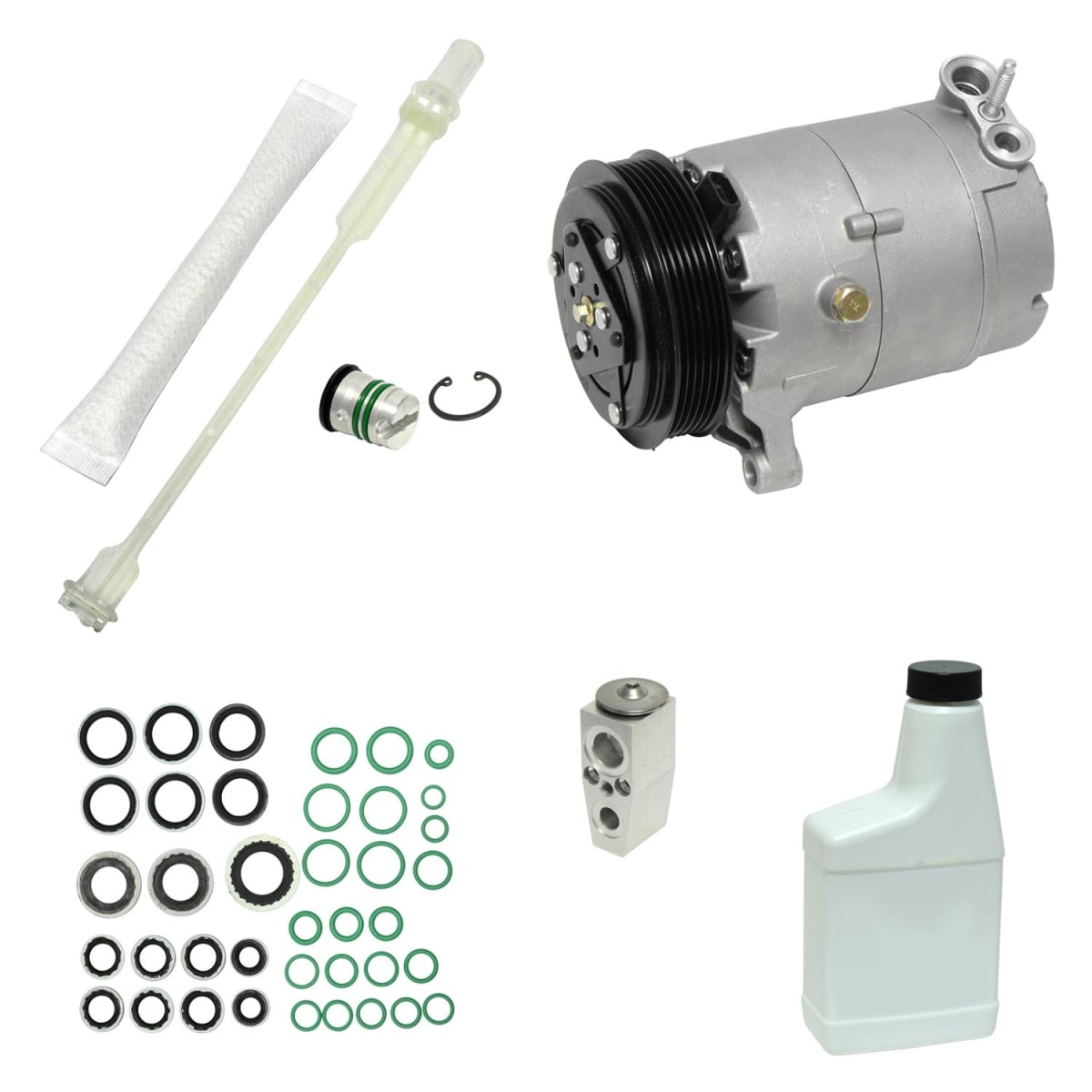 KT5171 Air Conditioners Compressor & Component Kit for 2006-2007 Pontiac Grand Prix