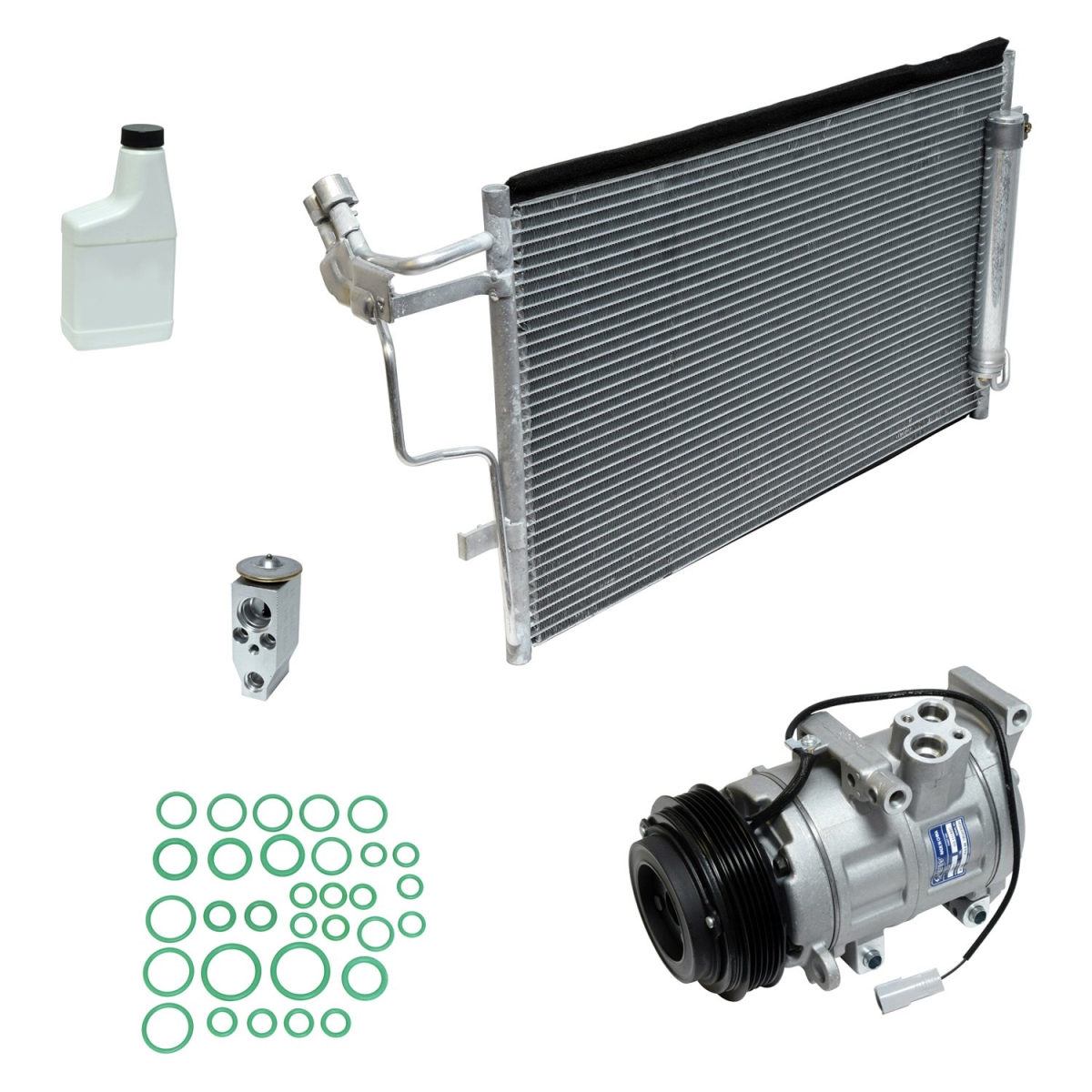 KT5209B Air Conditioners Compressor & Component Kit for 2010-2013 Mazda 3 Sport