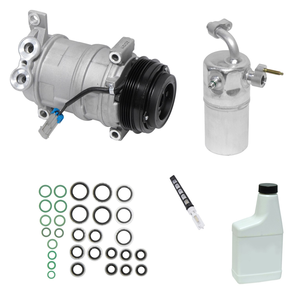 KT5213 Air Conditioners Compressor & Component Kit for 2002-2004 Chevrolet Avalanche 1500