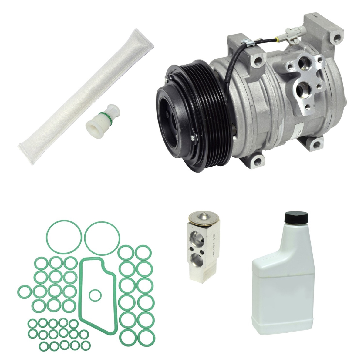 KT5214 Air Conditioners Compressor & Component Kit for 2007-2010 Scion TC