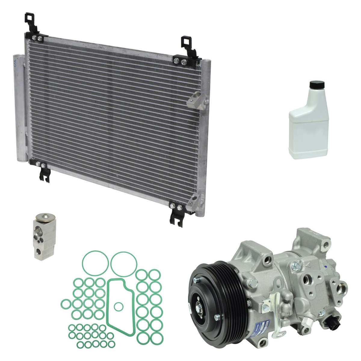 KT5215A Air Conditioners Compressor & Component Kit for 2008-2014 Scion XD Base