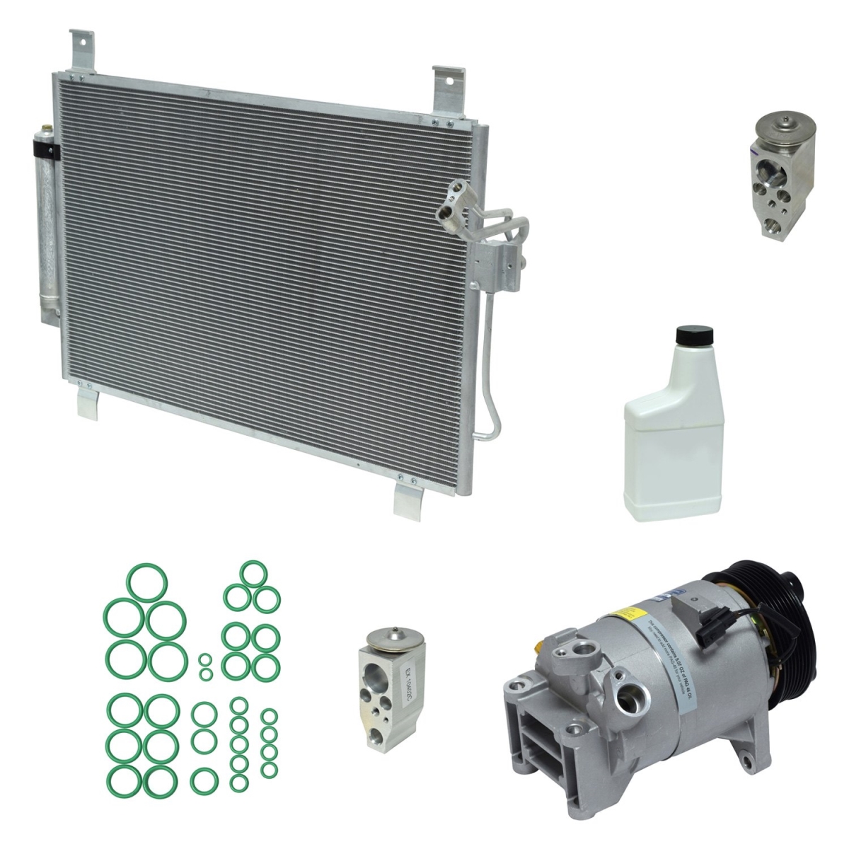 KT5218A Air Conditioners Compressor & Component Kit for 2013-2013 Infiniti JX35 Base