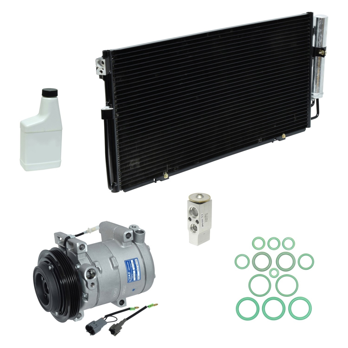 KT5219A Air Conditioners Compressor & Component Kit for 2006-2007 Subaru Impreza