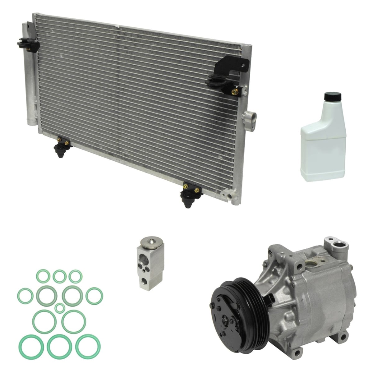 KT5220A Air Conditioners Compressor & Component Kit for 2006-2007 Subaru Legacy