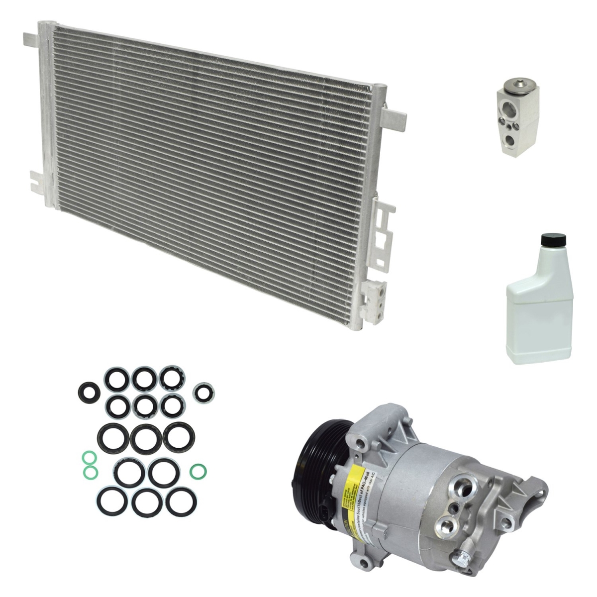 KT5225A Air Conditioners Compressor & Component Kit for 2008 Saturn Aura