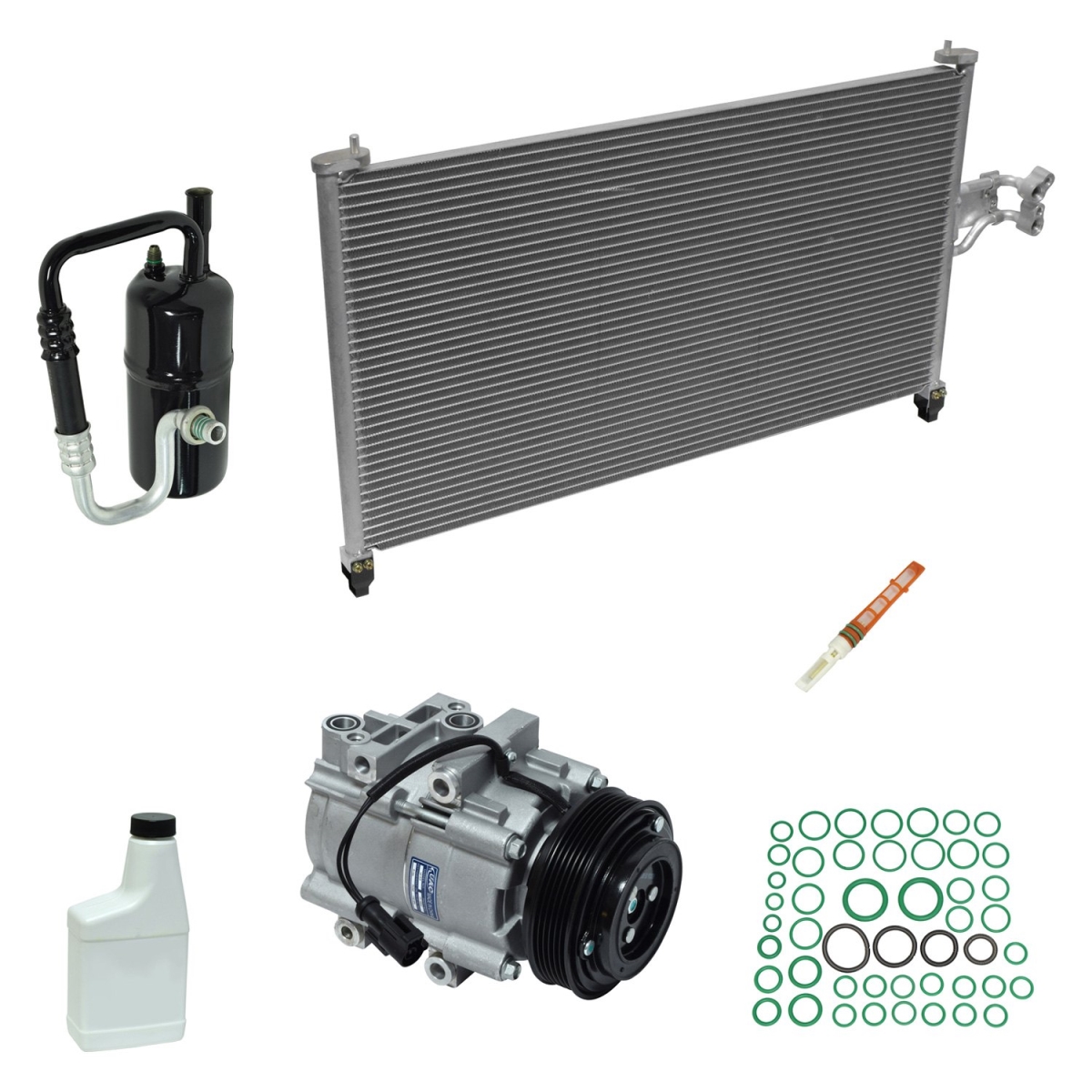 KT2064A Air Conditioners Compressor & Component Kit for 2005-2007 Ford Escape