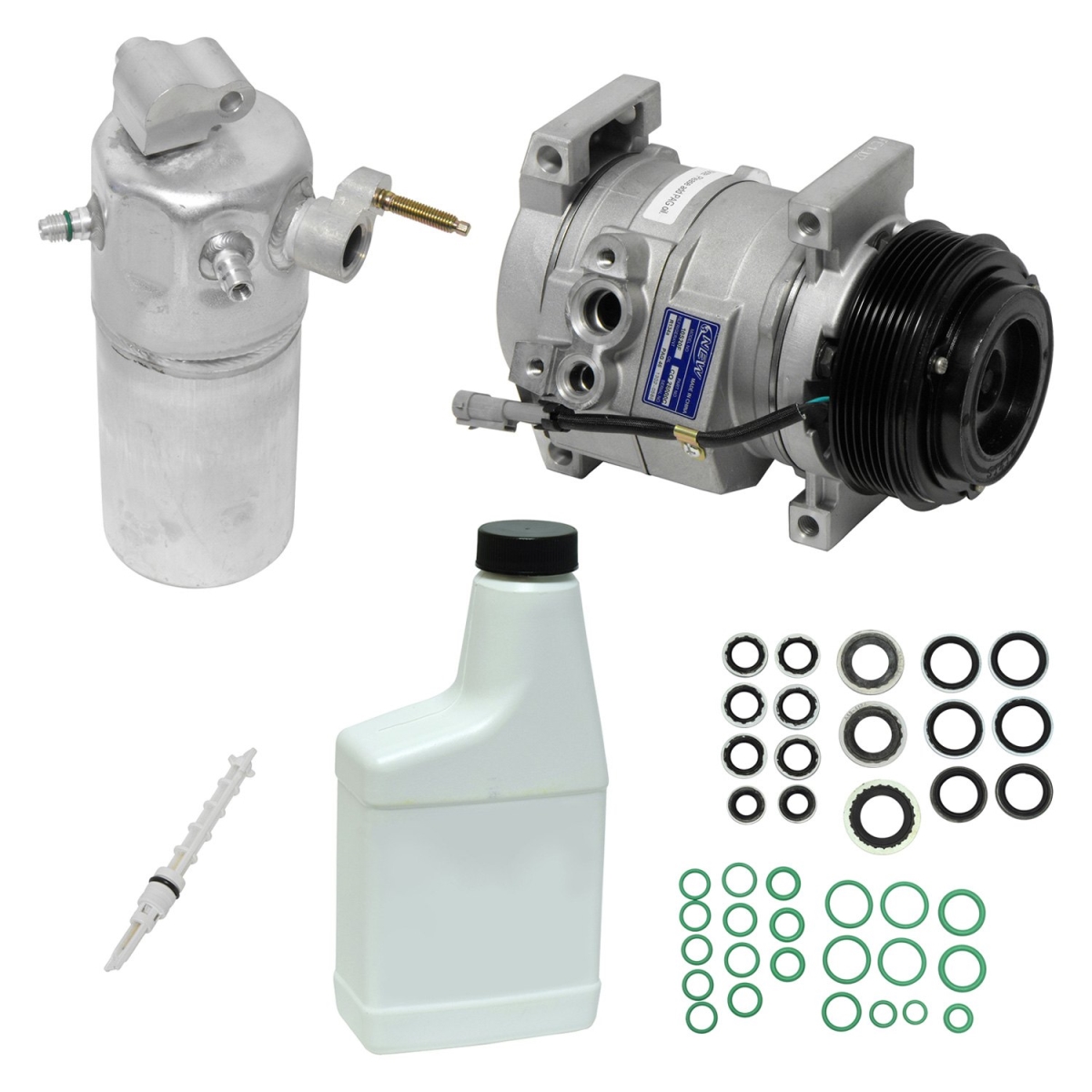 KT4666 Air Conditioners Compressor & Component Kit for 2006 Chevrolet Express 1500