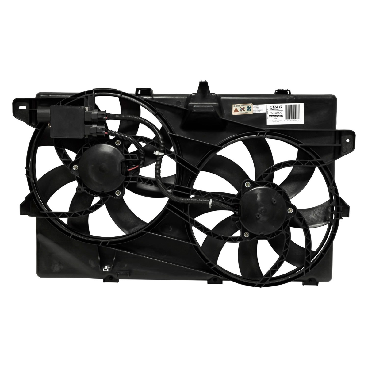 FA50282C Condenser & Radiator Fan Assembly for 2008-2011 Ford Edge