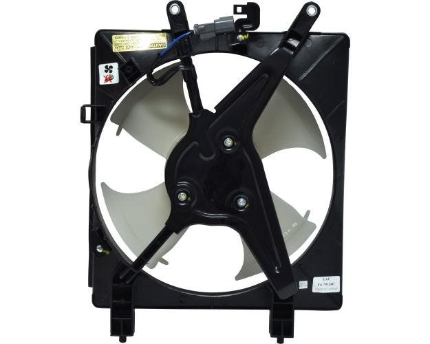 FA70124C A&C Condenser Fan Assembly for 2001-2005 Honda Civic