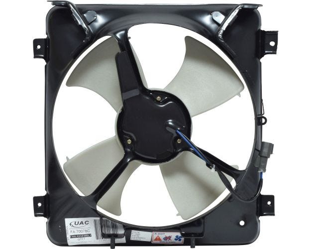 FA70078C A&C Condenser Fan Assembly for 1996-1998 Honda Civic