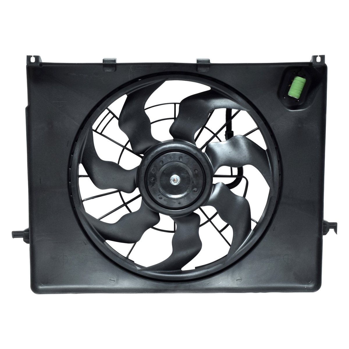 FA50305C Radiator & Condenser Fan Assembly for 2011-2013 Hyundai Sonata