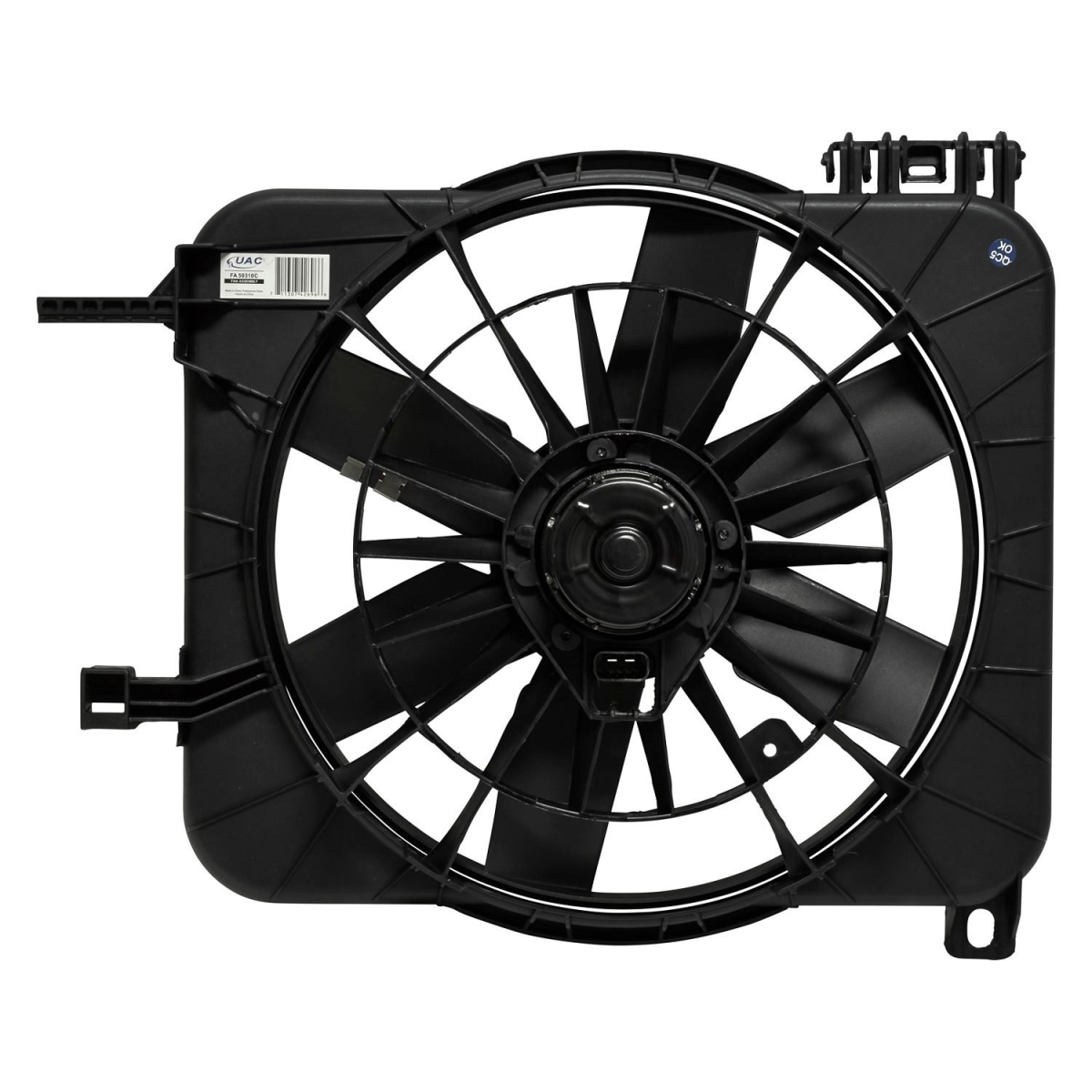 FA50310C Condenser & Radiator Fan Assembly for 1995-2002 Chevrolet Cavalier