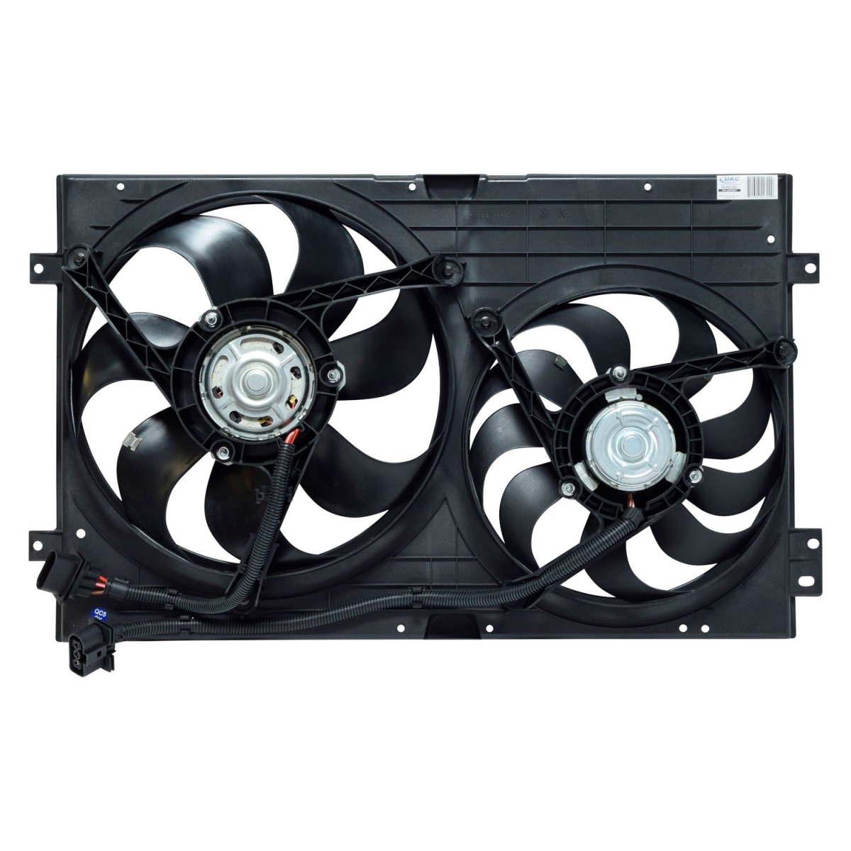 FA50312C Condenser & Radiator Fan Assembly for 1999 Volkswagen Golf