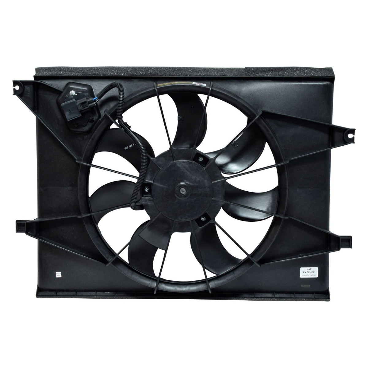FA50342C Condenser & Radiator Fan Assembly for 2010-2011 Kia Soul