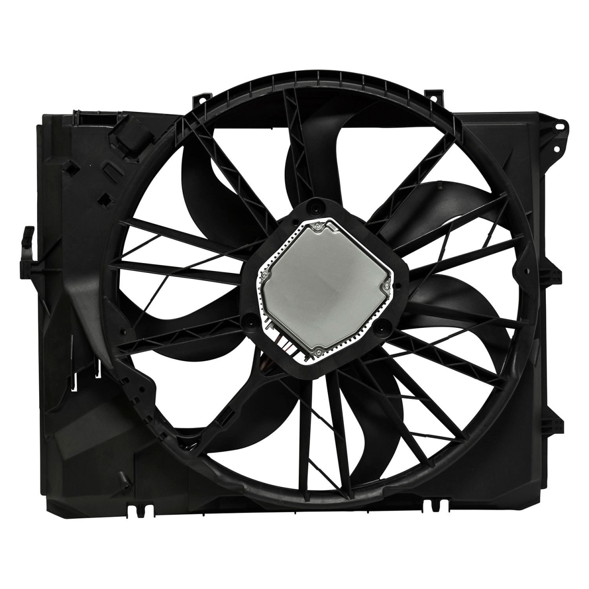 FA50349C Condenser & Radiator Fan Assembly for 2008-2012 BMW 128I