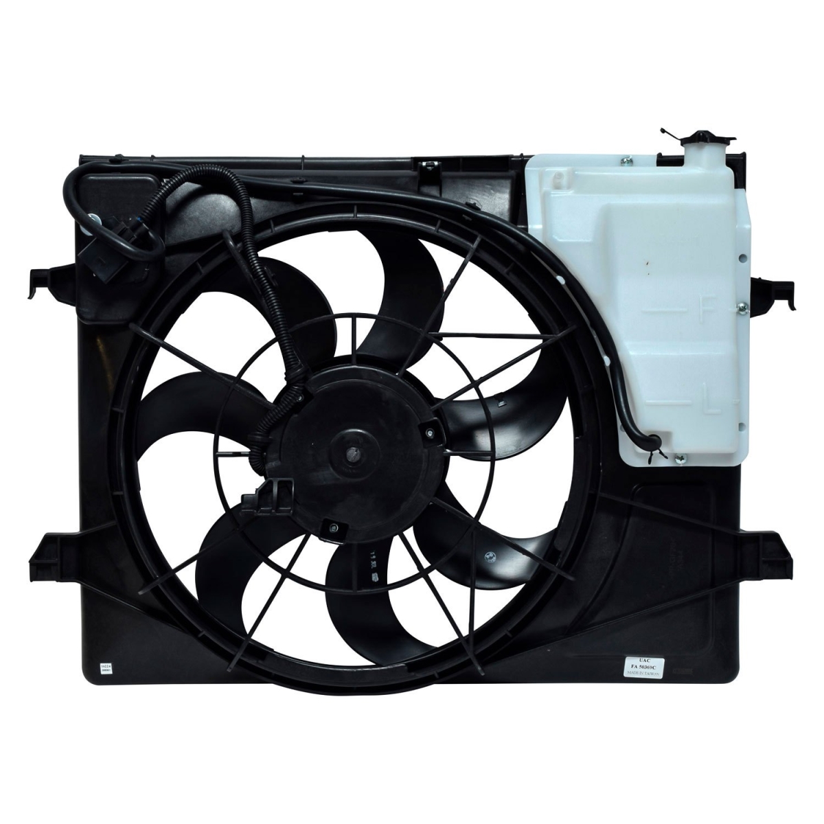 FA50369C Condenser & Radiator Fan Assembly for 2010 Kia Forte