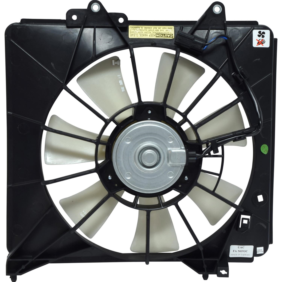 FA50393C Condenser & Radiator Fan Assembly for 2013-2014 Honda Fit