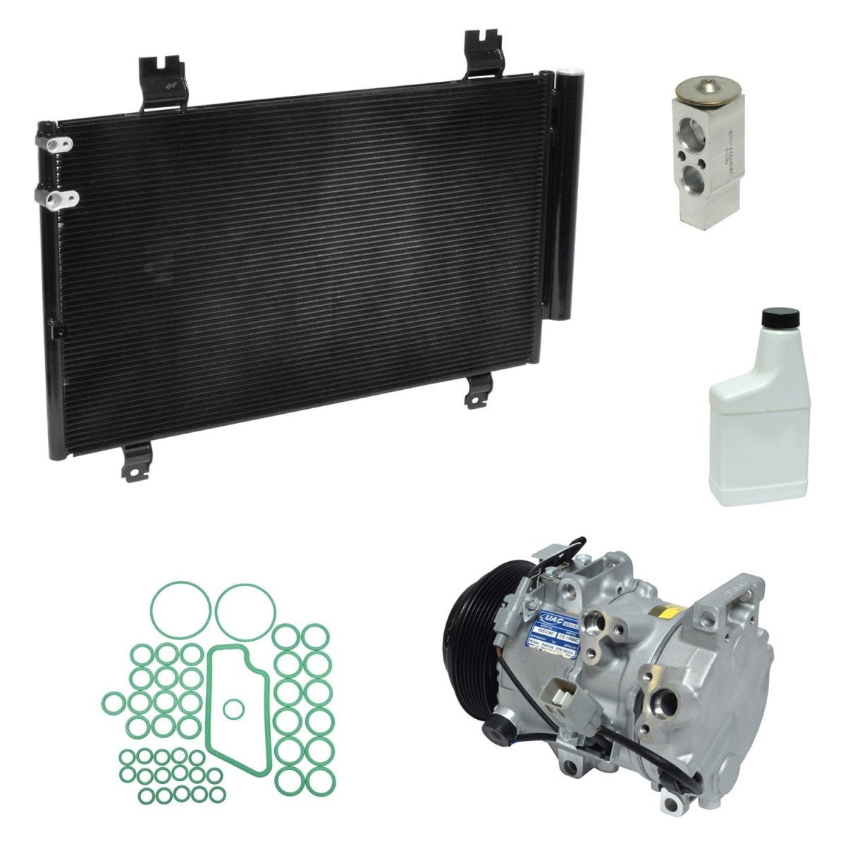 KT5685B Air Conditioners Compressor & Component Kit for 2007-2011 Lexus Gs350 Base