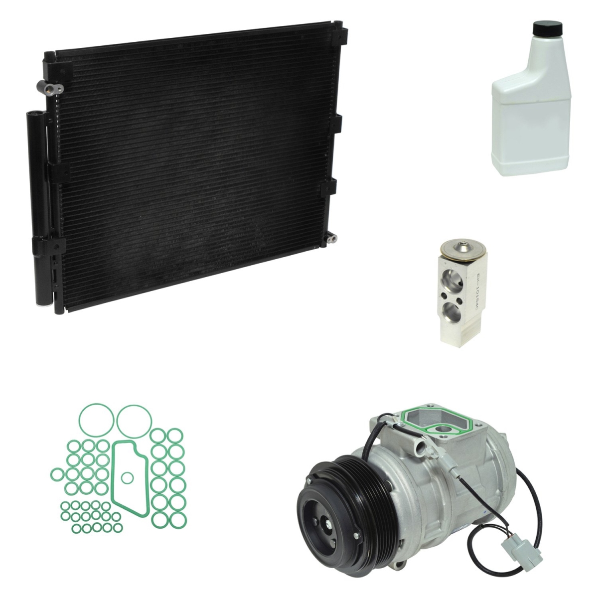 KT1879A Air Conditioners Compressor & Component Kit for 2004-2007 Toyota Land Cruiser Base