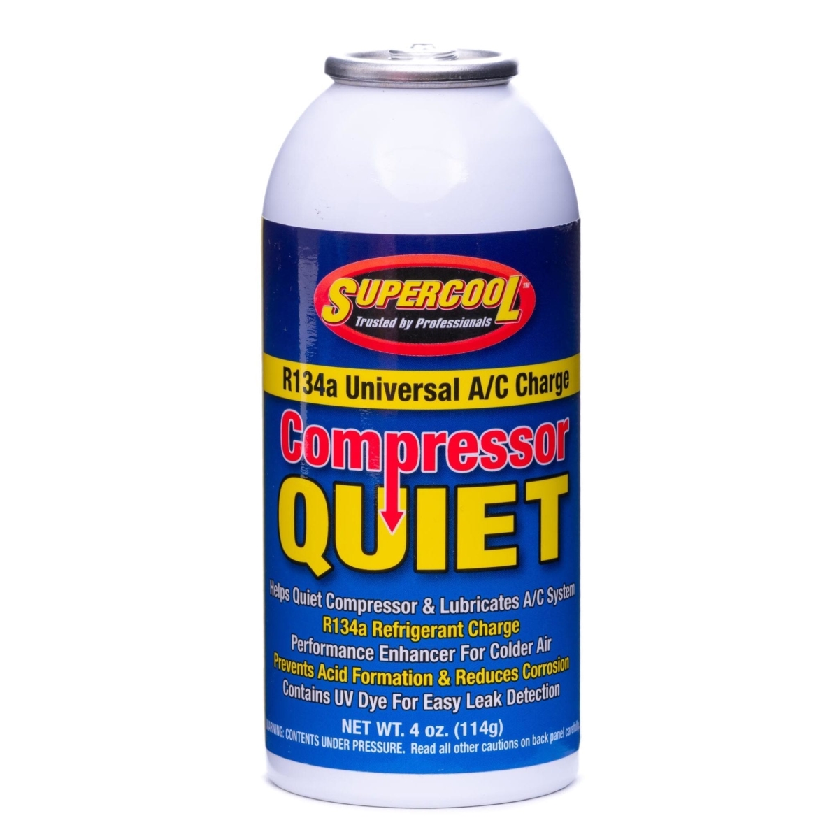 63659 R134A Quiet Charge with UV Dye 4 oz Aerosol