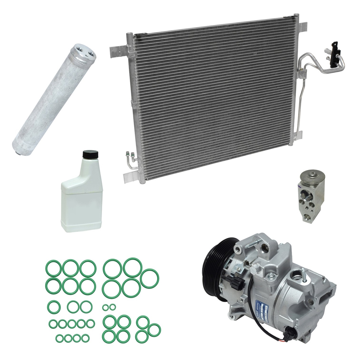 KT4996A Air Conditioners Compressor & Component Kit for 2013 Infiniti EX37