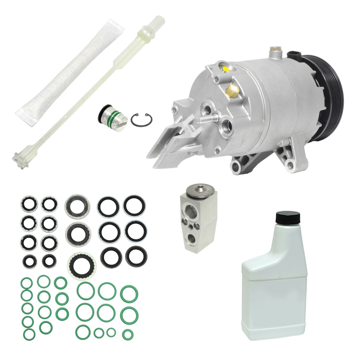 KT5100 Air Conditioners Compressor & Component Kit for 2006-2007 Pontiac Grand Prix