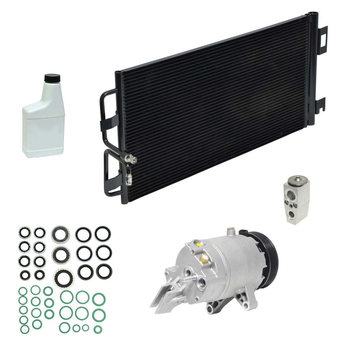 KT5100A Air Conditioners Compressor & Component Kit for 2006-2007 Pontiac Grand Prix