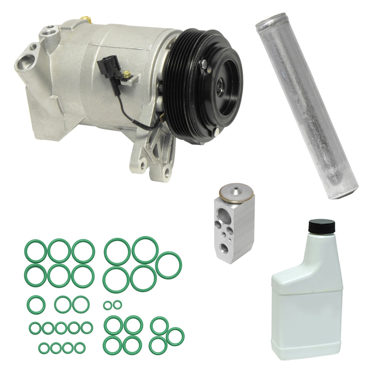KT5102 Air Conditioners Compressor & Component Kit for 2008 Nissan Murano