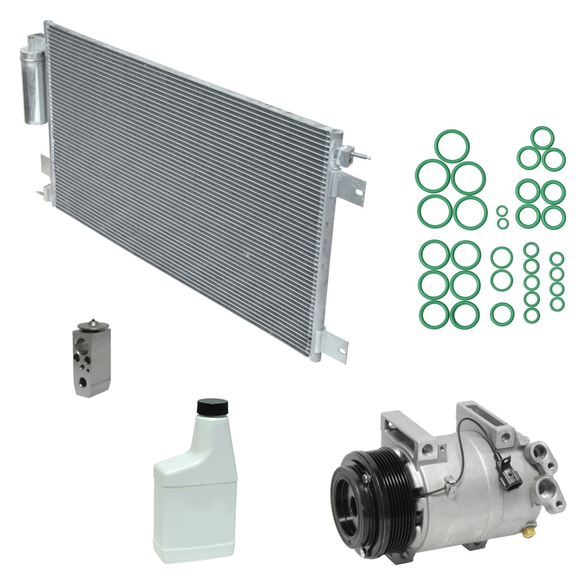KT5103A Air Conditioners Compressor & Component Kit for 2012-2013 Nissan NV2500