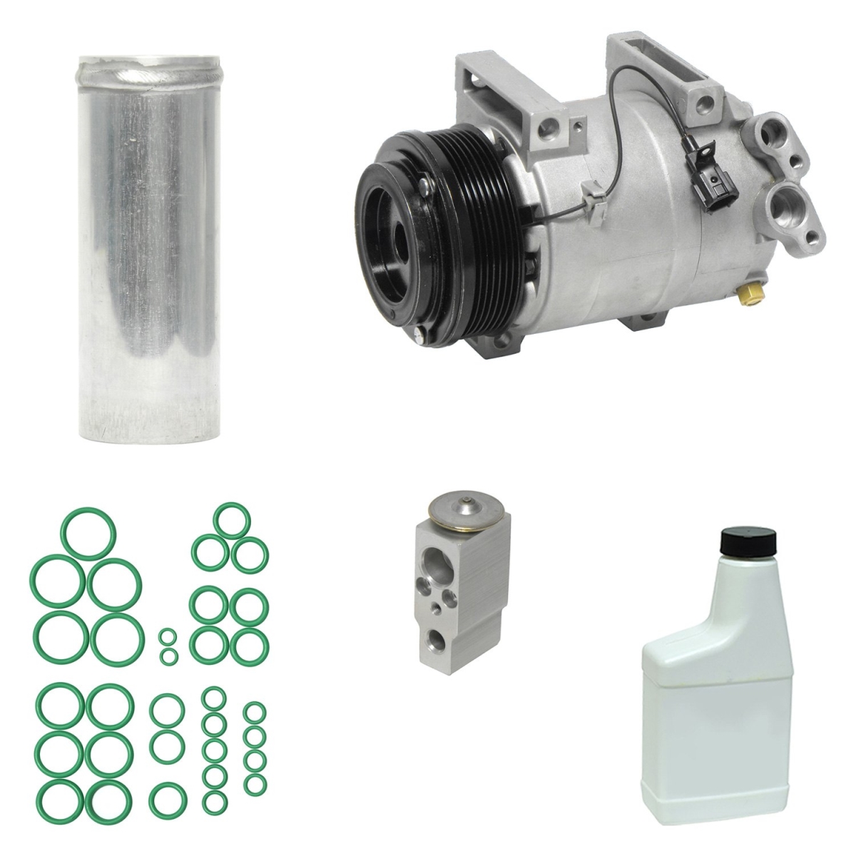 KT5104 Air Conditioners Compressor & Component Kit for 2008-2012 Nissan Pathfinder