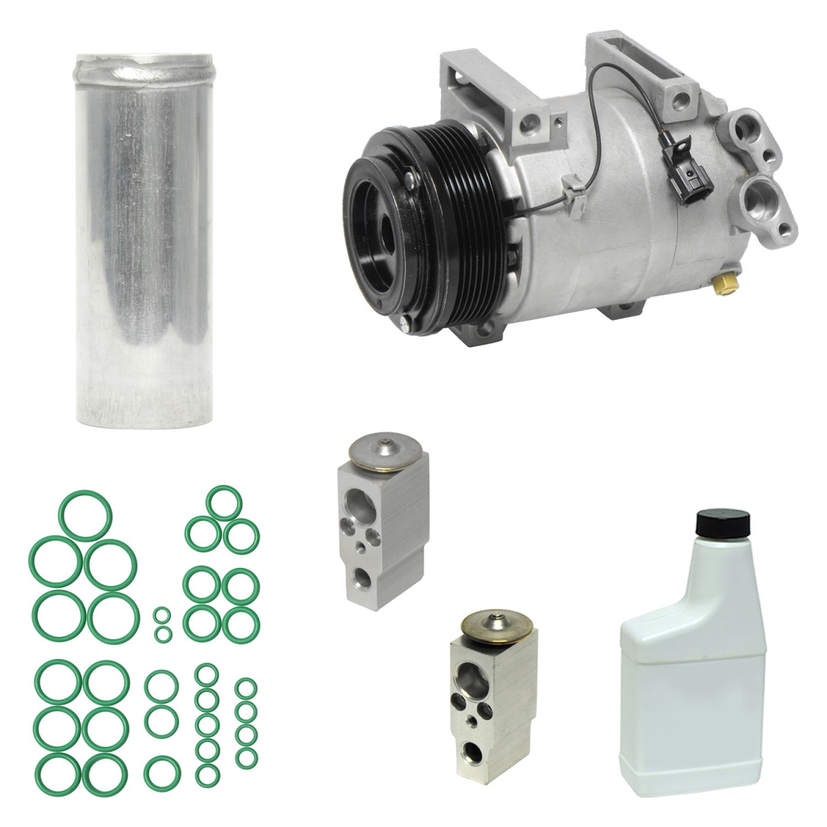 KT5105 Air Conditioners Compressor & Component Kit for 2008-2012 Nissan Pathfinder