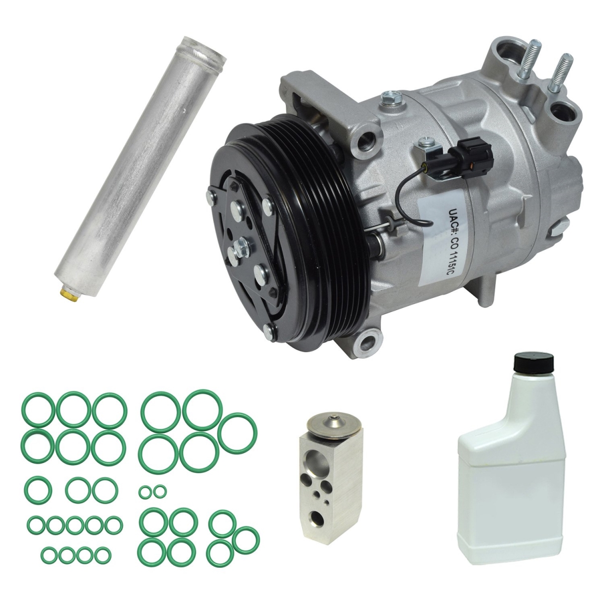 KT5110 Air Conditioners Compressor & Component Kit for 2002-2004 Infiniti I35 Base