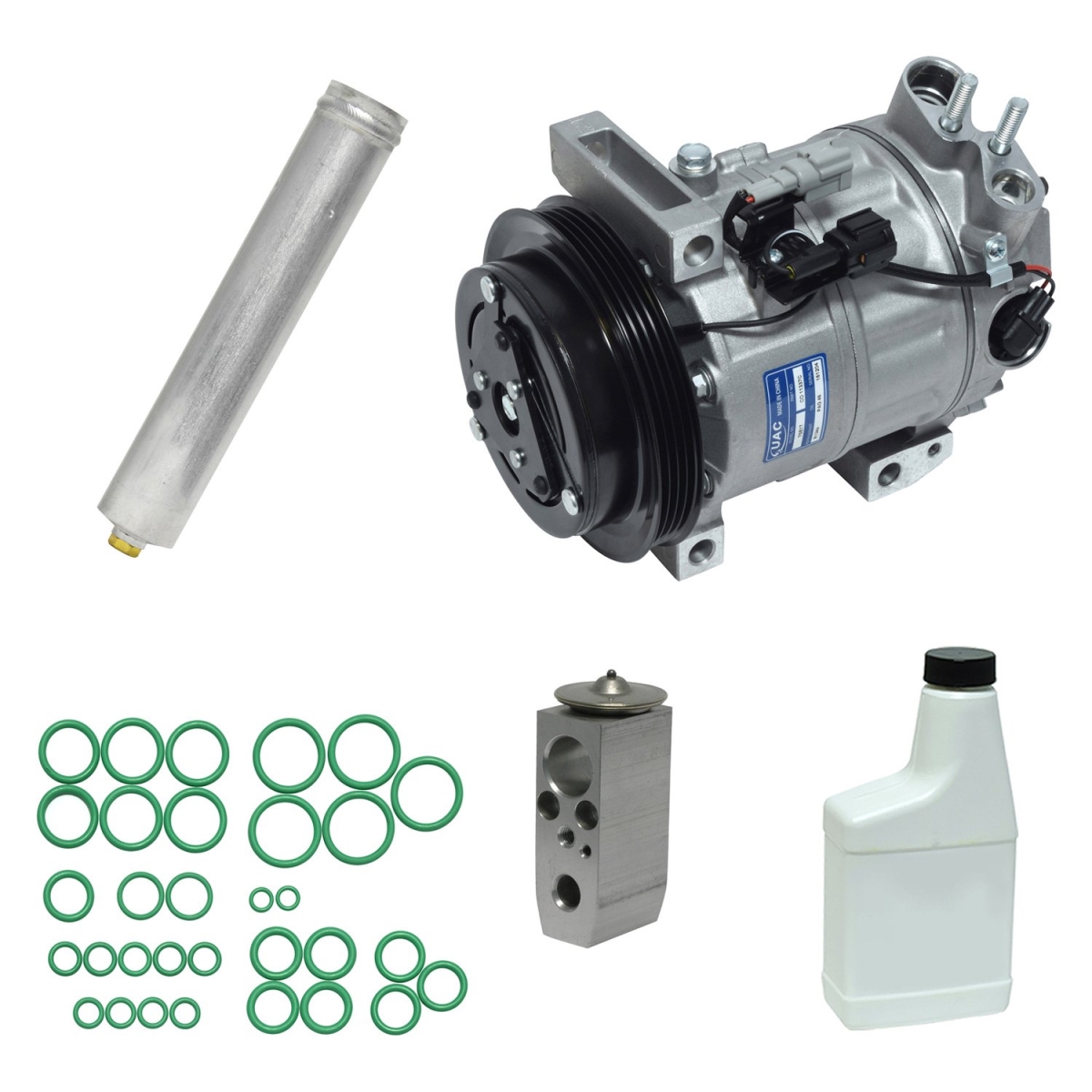 KT5111 Air Conditioners Compressor & Component Kit for 2007-2008 Infiniti M35