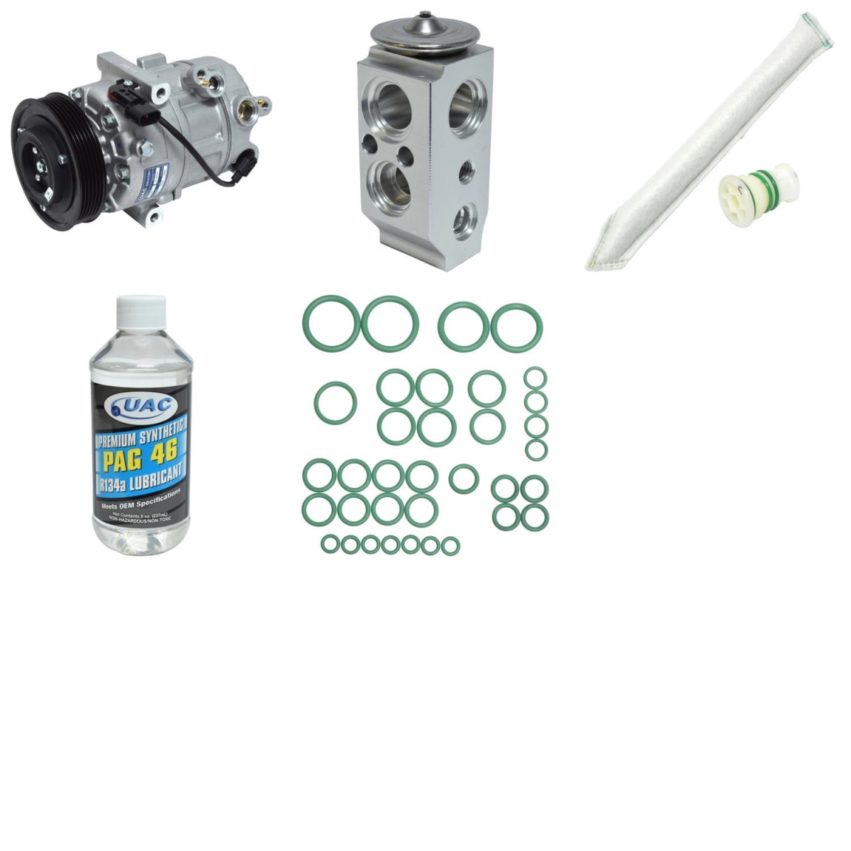 KT5114 Compressor & Component Kit for 2014-2016 Kia Forte