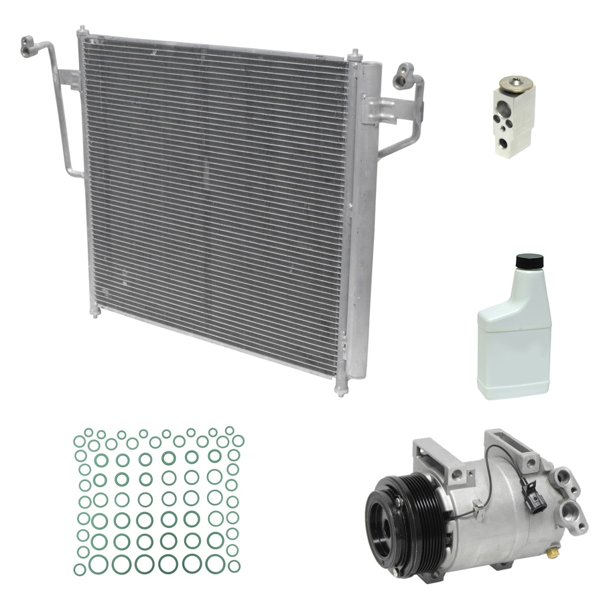 KT5124A Air Conditioners Compressor & Component Kit for 2014-2015 Nissan Armada
