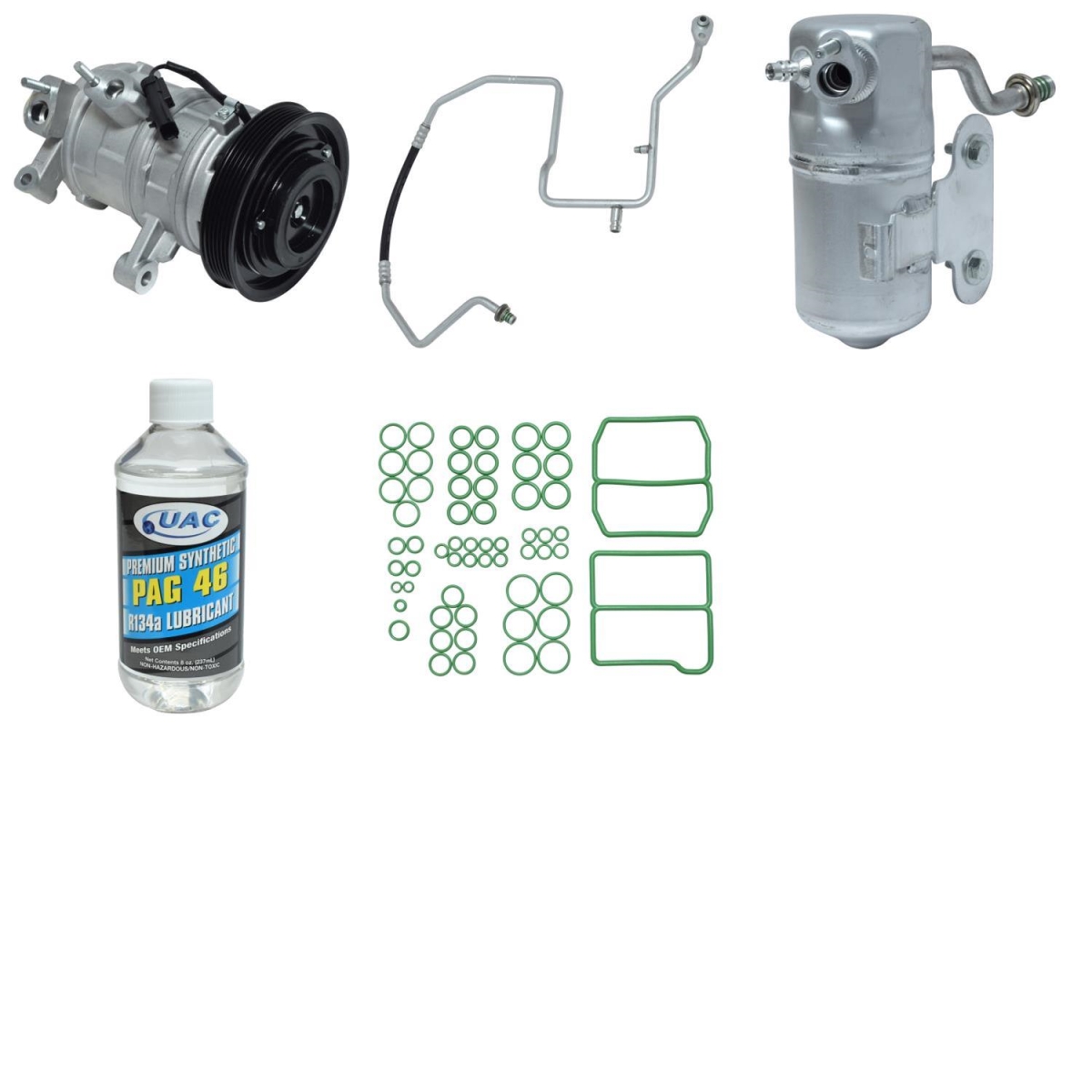 KT5127 Compressor & Component Kit for 2008-2009 Mitsubishi Raider