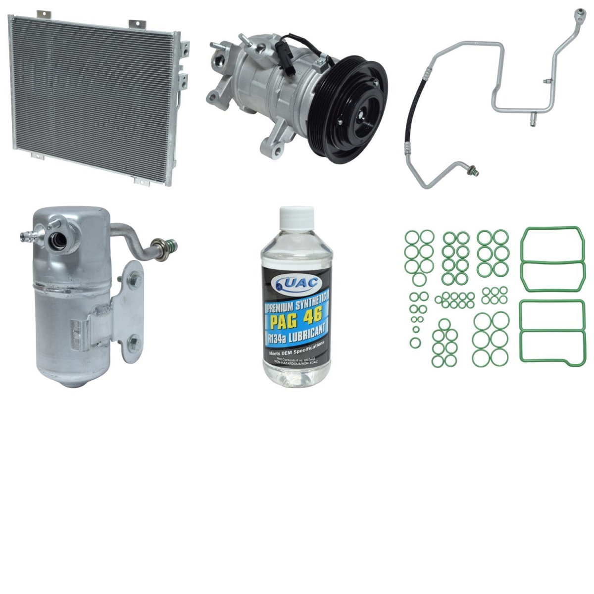 KT5127A Compressor & Component Kit for 2008-2009 Mitsubishi Raider