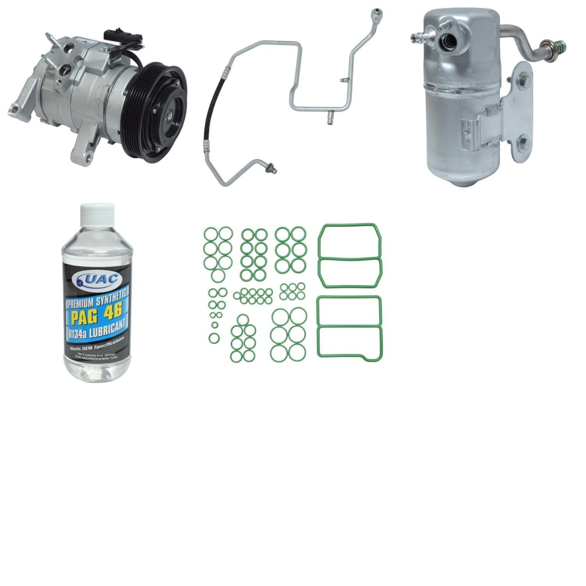 KT5128 Compressor & Component Kit for 2006-2007 Mitsubishi Raider