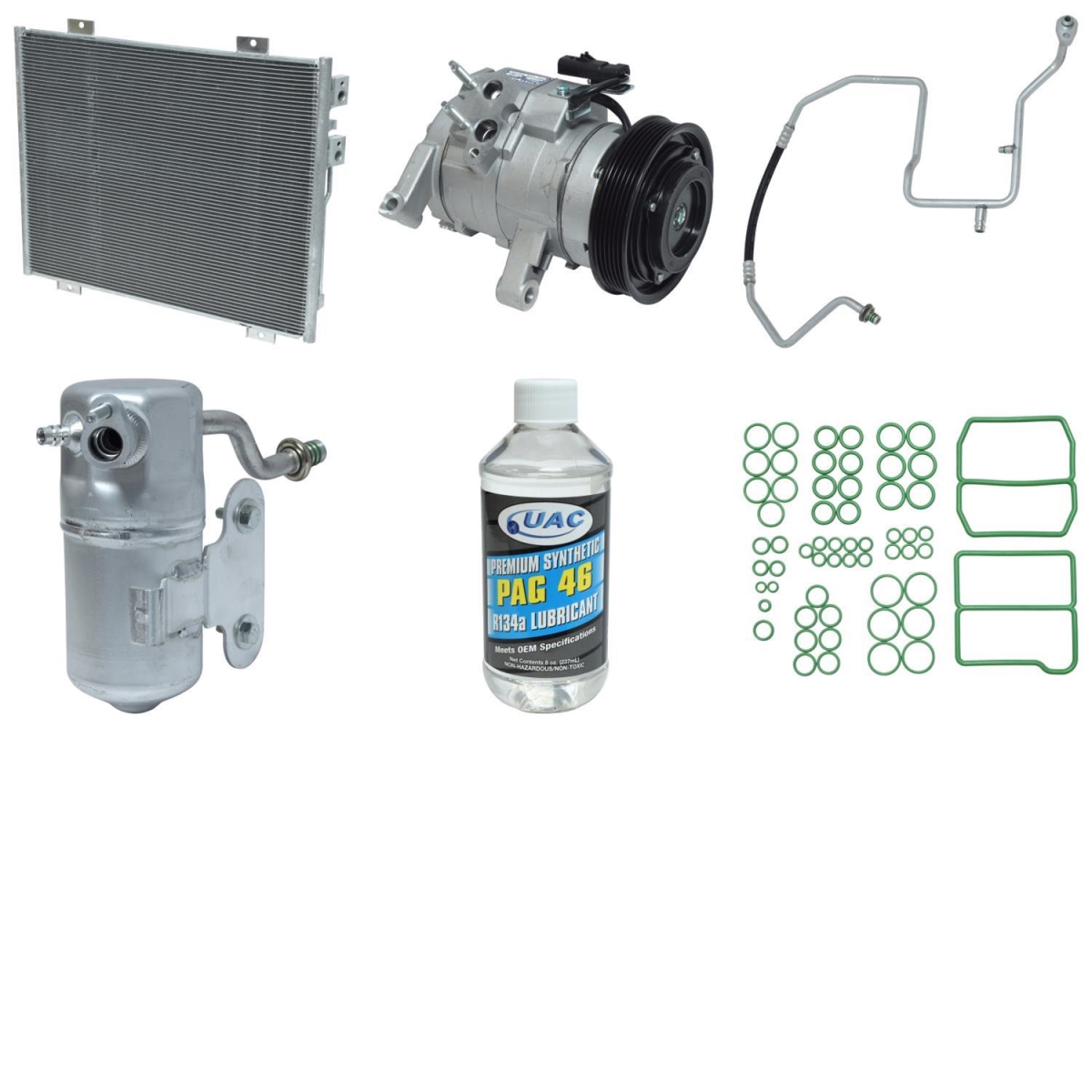 KT5128A Compressor & Component Kit for 2006-2007 Mitsubishi Raider