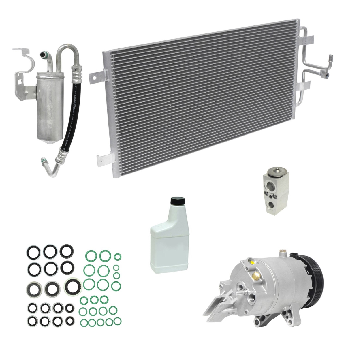 KT3778A Air Conditioners Compressor & Component Kit for 2004-2005 Chevrolet Impala